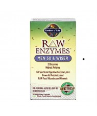 RAW Enzymy Men 50 & Wiser - pro muže po padesátce